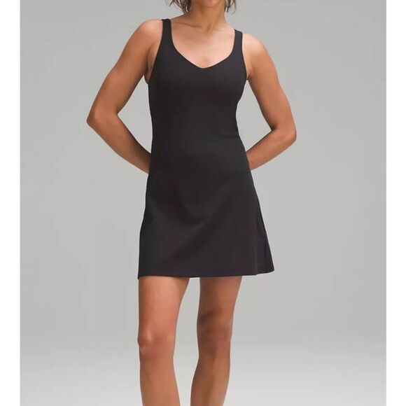 NWT LULULEMON ATHLETICA Align Dress in White Size 0 - Picture 2 of 3